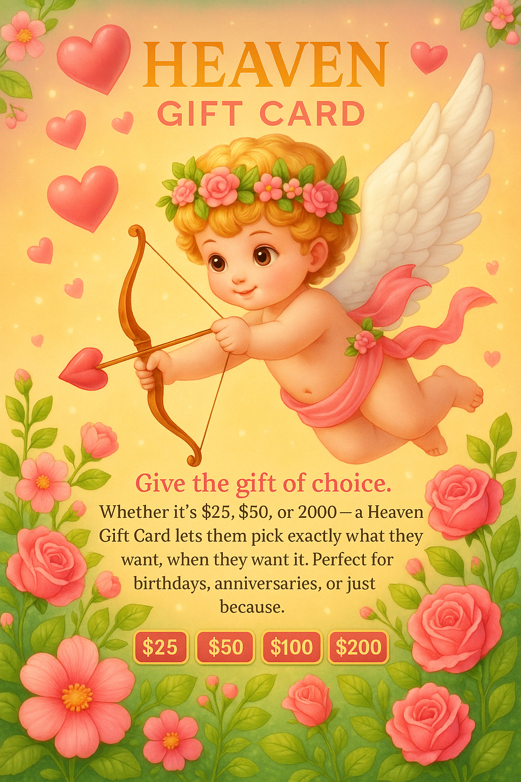 Heaven Gift Card