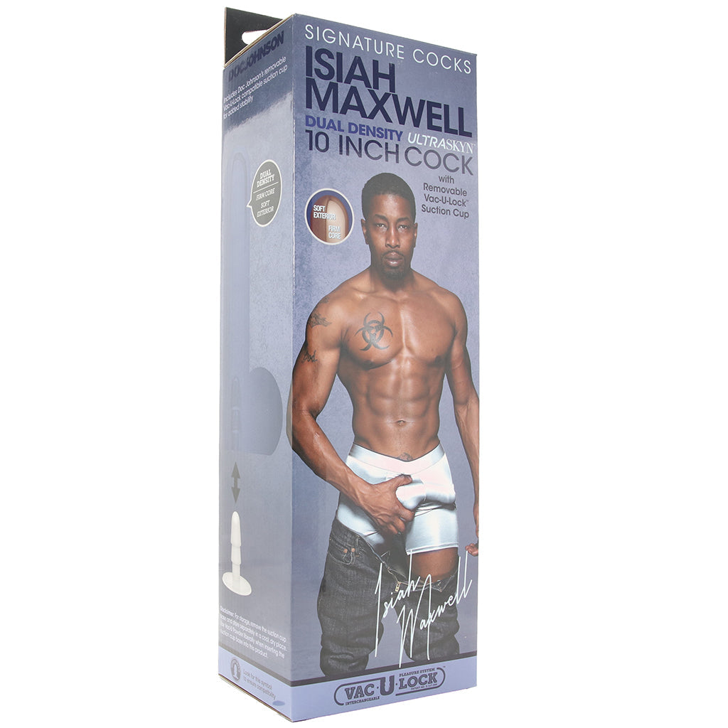 Isiah Maxwell ULTRASKYN 10 Inch Vac-U-Lock Cock — Heaven Boutique Calgary 9