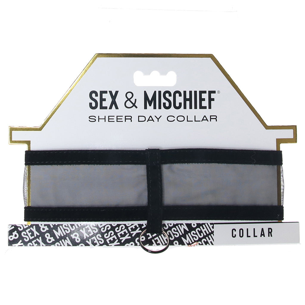 Sex & Mischief Sheer Day Collar — Heaven Boutique Calgary 9