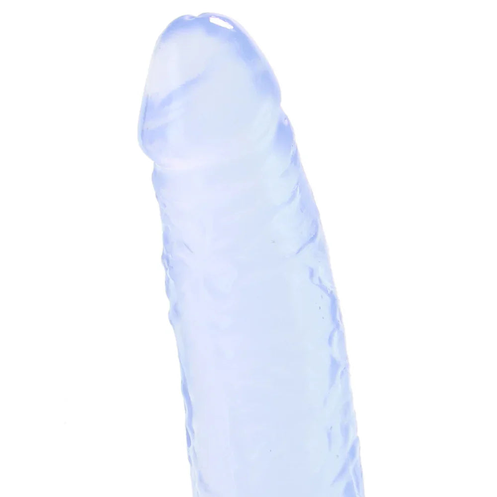 Basix Slim 7 Inch Dildo in Clear – Calgary – packaging view