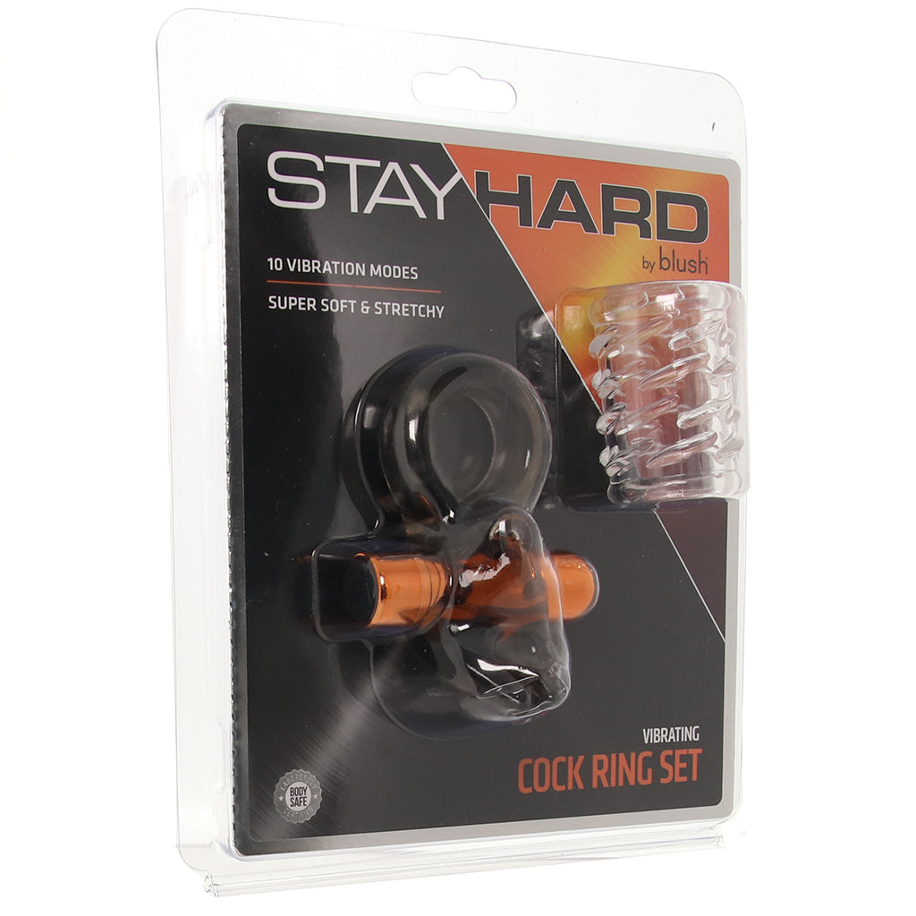 Stay Hard Bull Vibrating Cock Ring Set — Heaven Boutique Calgary 9