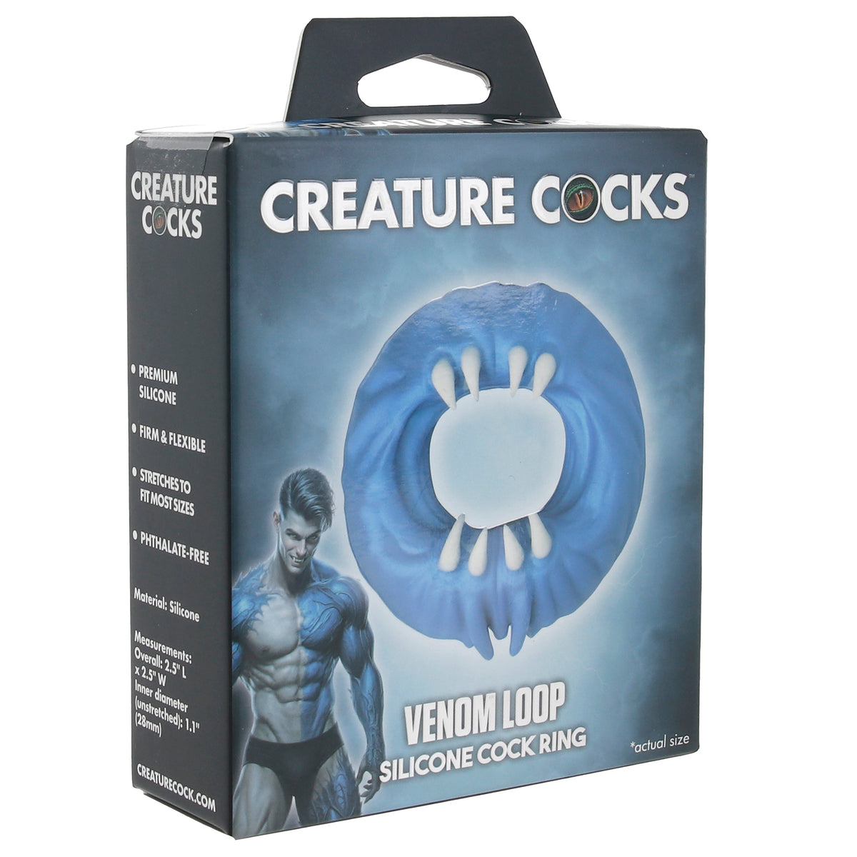 Creature Cocks Venom Loop Cock Ring — Heaven Boutique Calgary 9