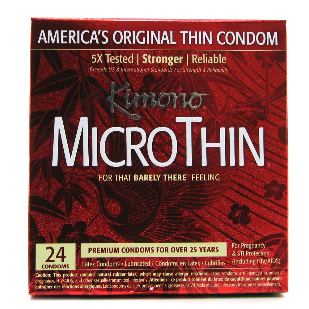 MicroThin Condoms in 24 Pack — buy in Calgary | Heaven Boutique