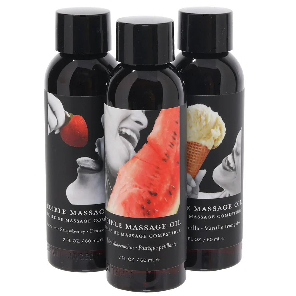 Hempseed Edible Massage Oil Gift Set — buy in Calgary | Heaven Boutique