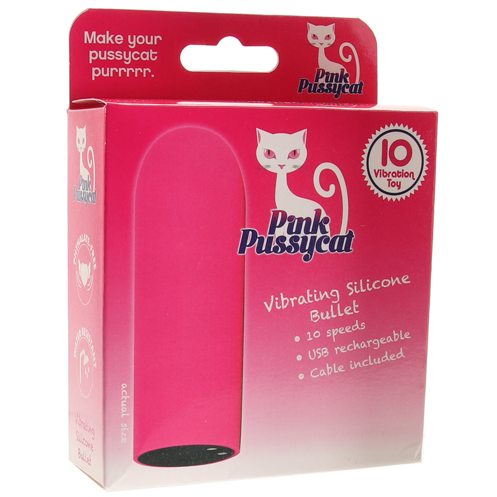 Pink Pussycat Silicone Bullet Vibe — view 6