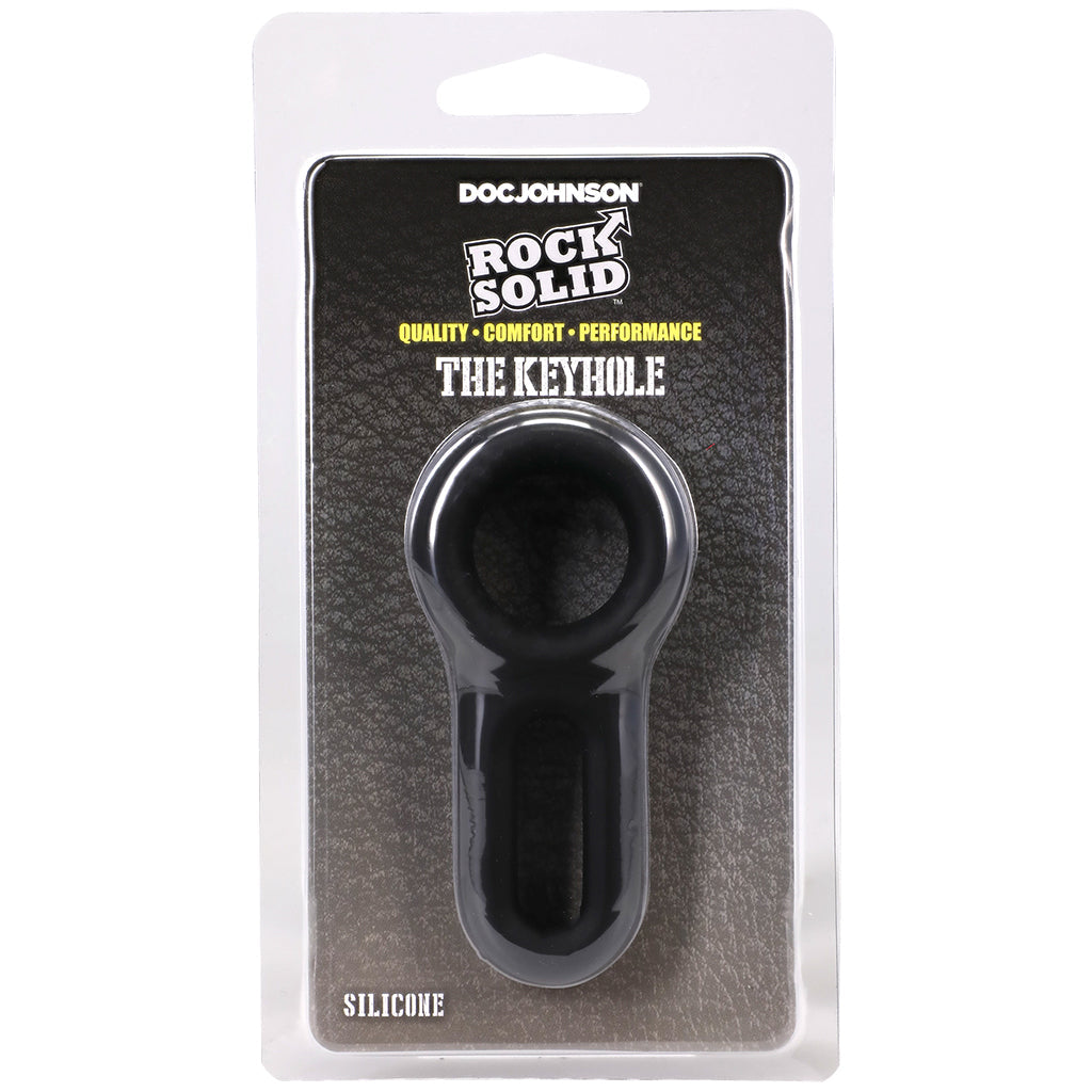 Rock Solid The Keyhole Silicone Cock Ring — Heaven Boutique Calgary 9