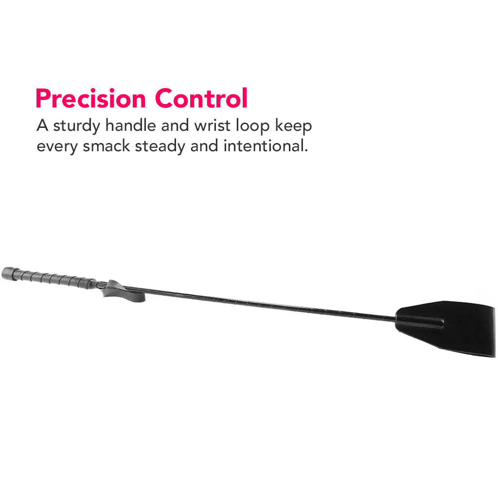 Classic Riding Crop in Black — view 3