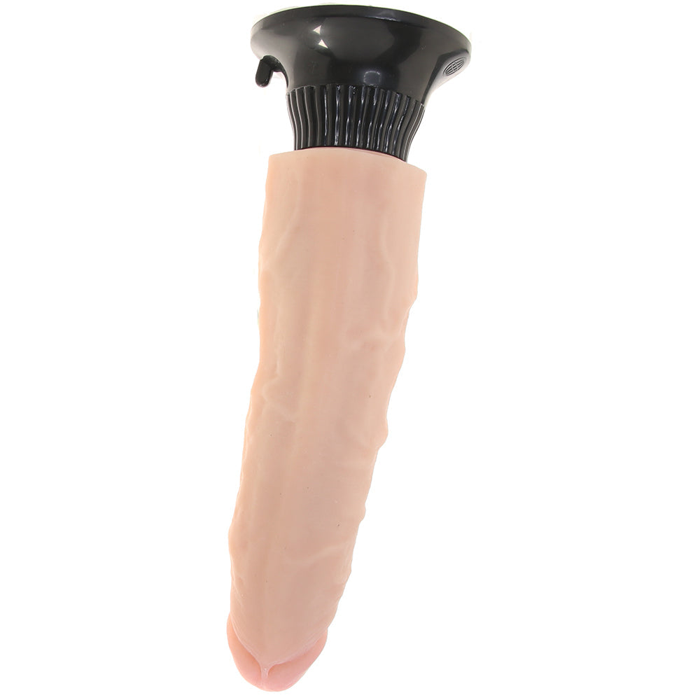 Real Feel Deluxe 7 Inch Vibrating Wall Banger Dildo in Ligh — Heaven Boutique Calgary 3