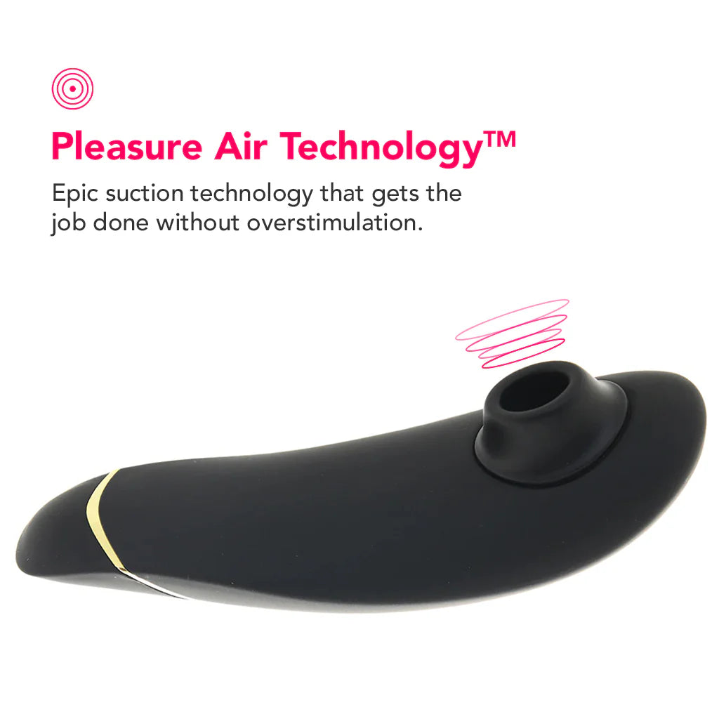 Womanizer Premium 2 Pleasure Air Stimulator in Black