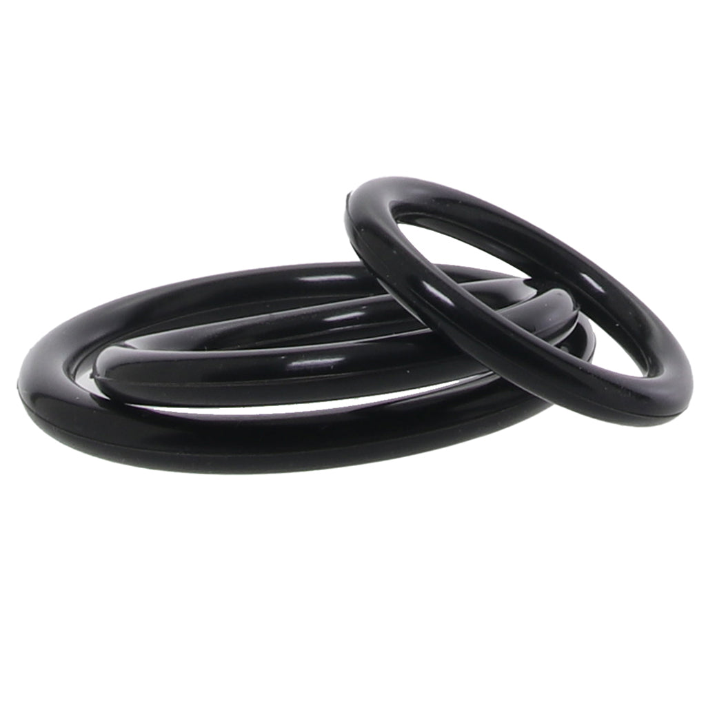 Tri-Rings Cock Ring Set — Heaven Boutique Calgary 3