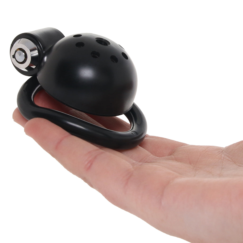 Blueline Mini Cock Micro Chastity Cage — Heaven Boutique Calgary 4