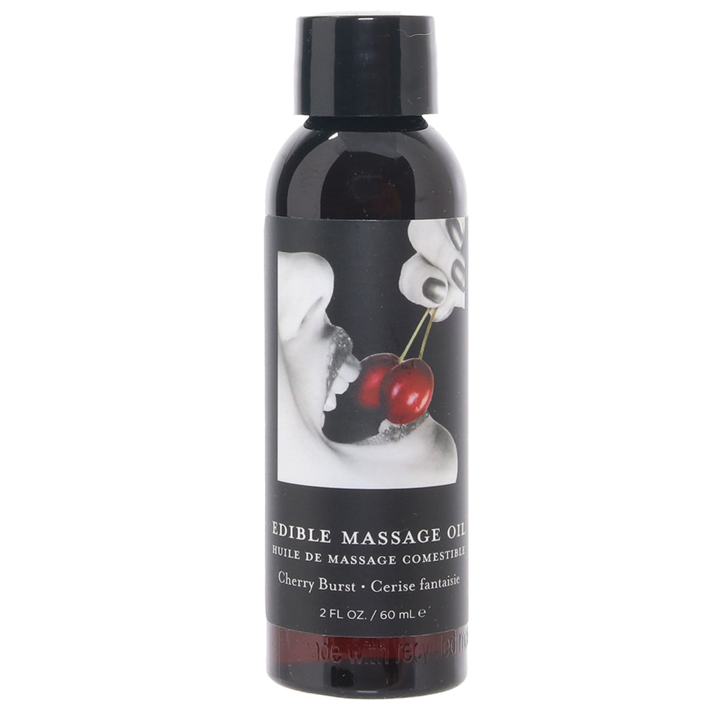 Edible Massage Oil 2oz/60ml in Cherry Burst — buy in Calgary | Heaven Boutique