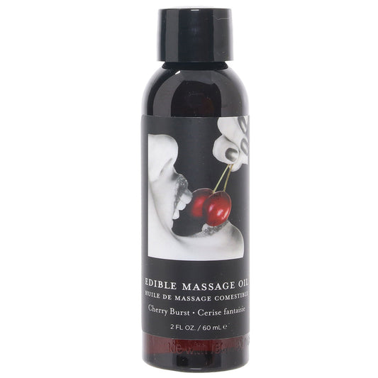 Edible Massage Oil 2oz/60ml in Cherry Burst — buy in Calgary | Heaven Boutique