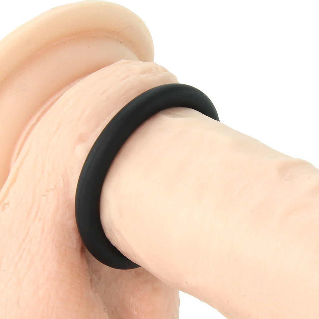Ram Silicone Cock Rings #3 in Black — Heaven Boutique Calgary 2