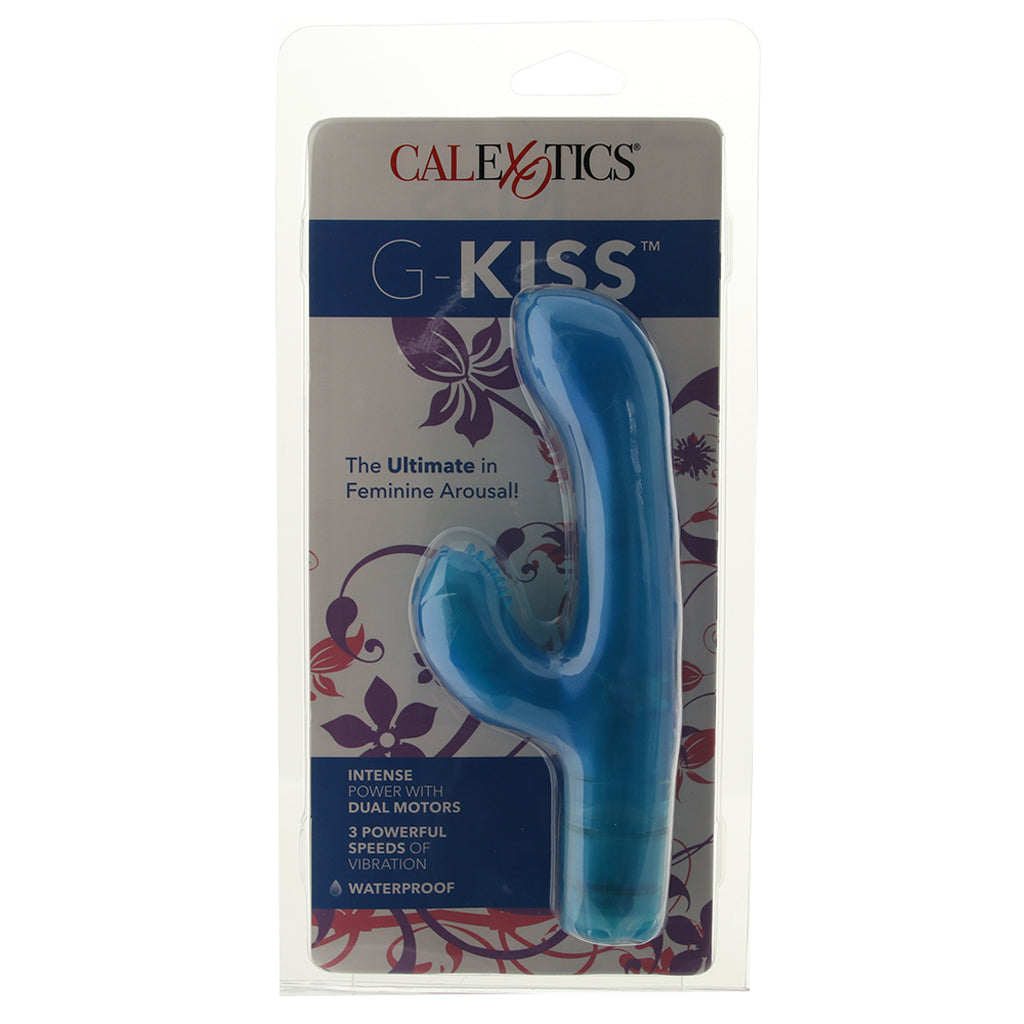 CalExotics "G" Kiss Vibe in Blue — angle view