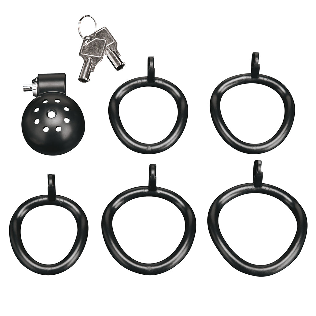 Blueline Mini Cock Micro Chastity Cage — Heaven Boutique Calgary 8