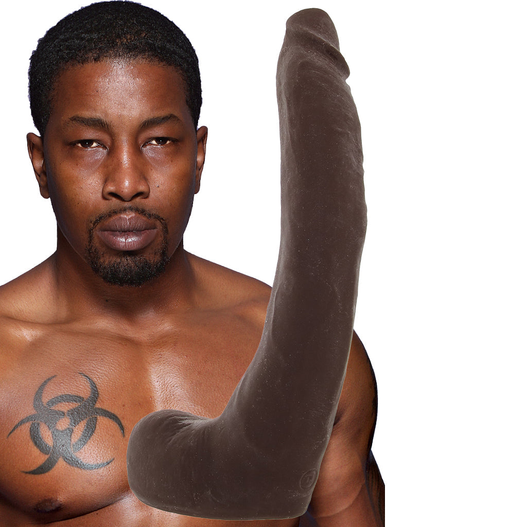 Isiah Maxwell ULTRASKYN 10 Inch Vac-U-Lock Cock — Heaven Boutique Calgary 1