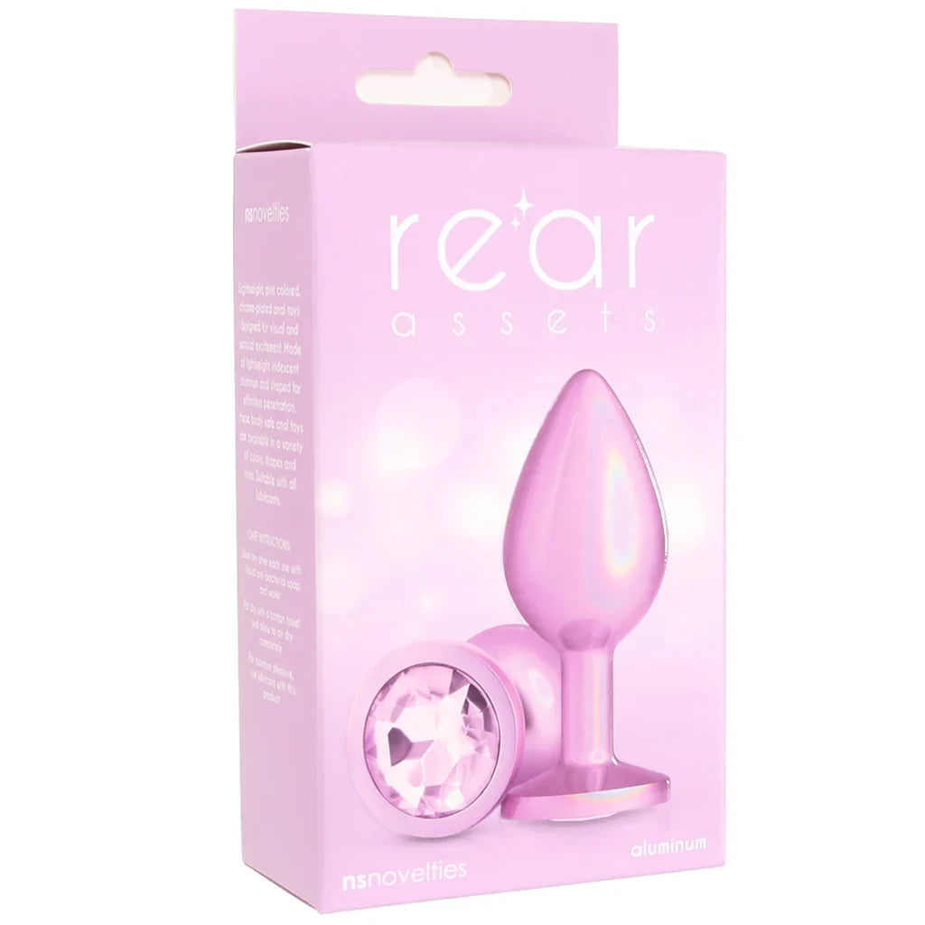 Rear Assets Pink Metal Butt Plug in Medium - Medium — buy in Winnipeg | Heaven Boutique
