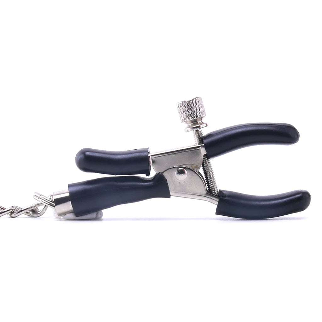 Fetish Fantasy Alligator Nipple Clamps – Adjustable Pinch, Maximum Pleasure 🖤
