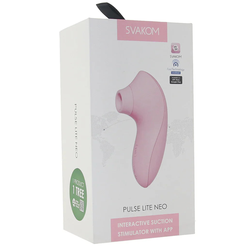 Pulse Lite Neo Suction Stimulator with App in Pale Rosette — buy in Calgary | Heaven Boutique