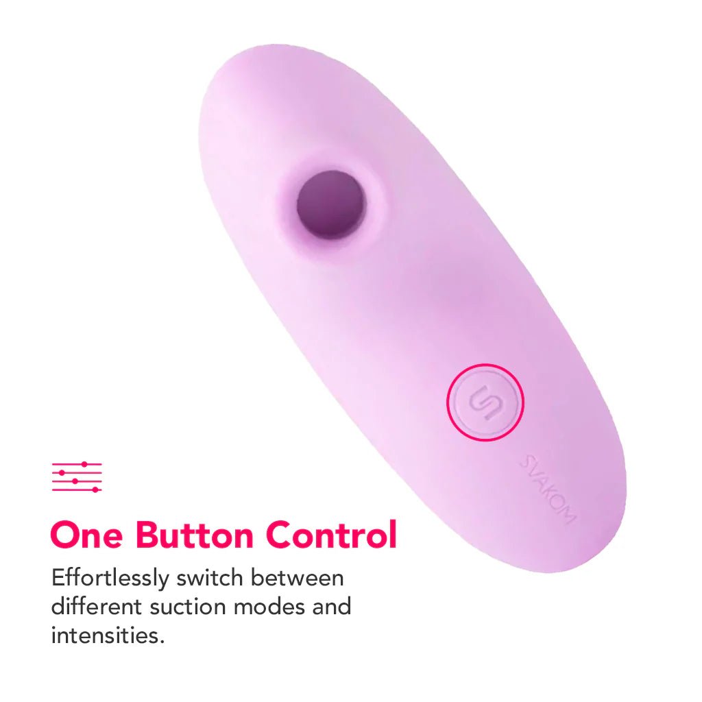 Svakom Pulse Lite Neo – App-Controlled Suction Stimulator in Lavender 💜✨