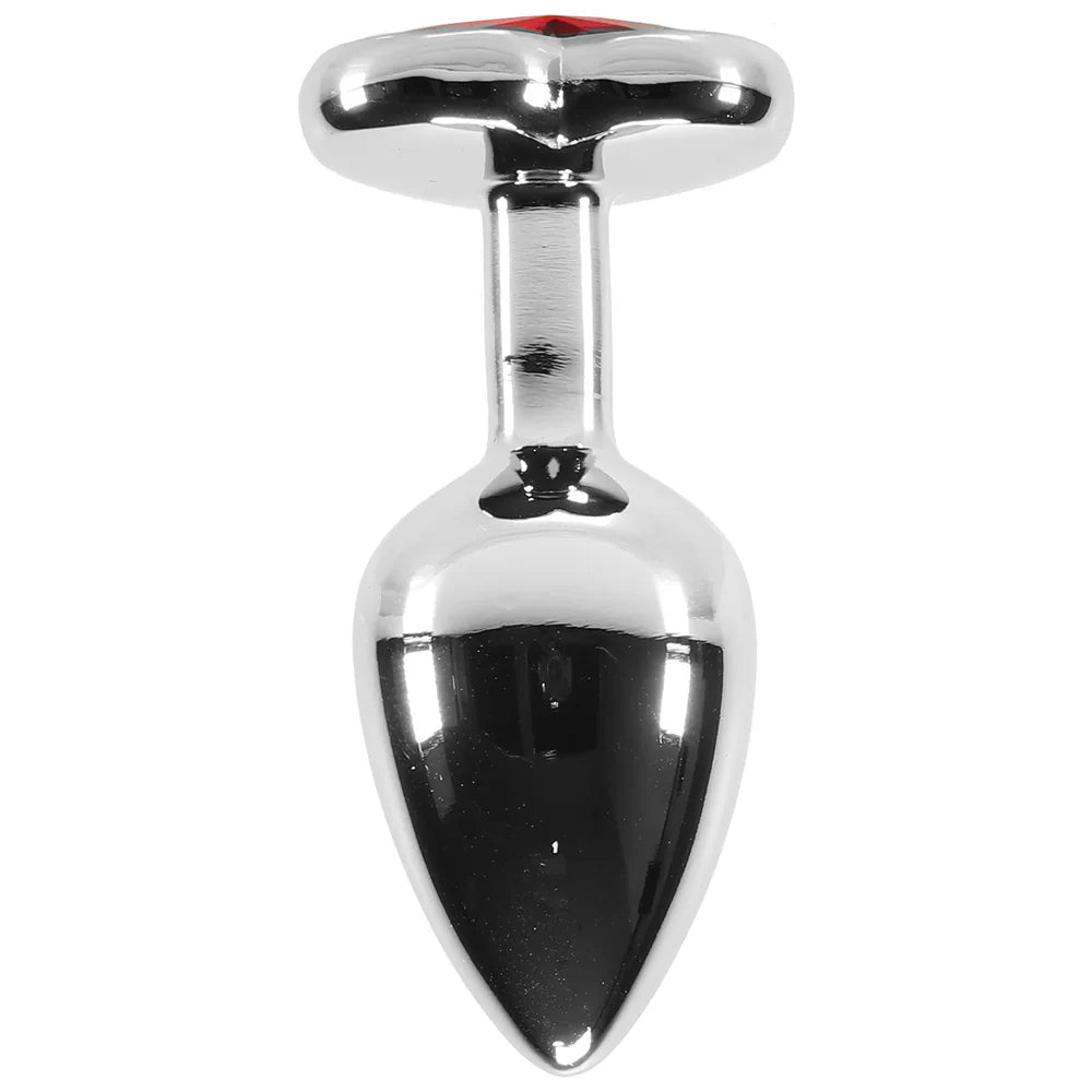 Booty Sparks Red Heart Gem Anal Plug in Small – Calgary – packaging view