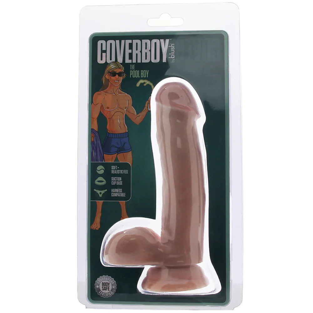Coverboy The Pool Boy Dildo – Calgary adult store – close-up view
