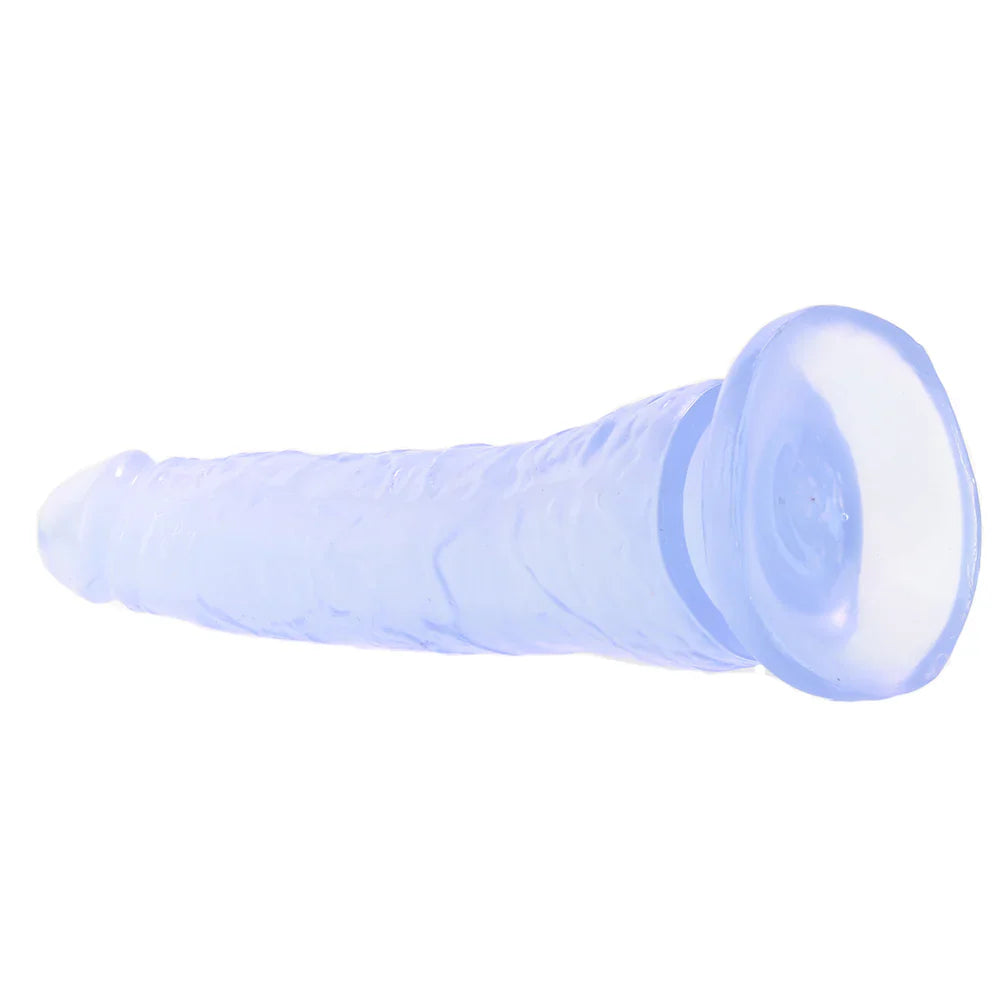Basix Slim 7 Inch Dildo in Clear Calgary – product detail