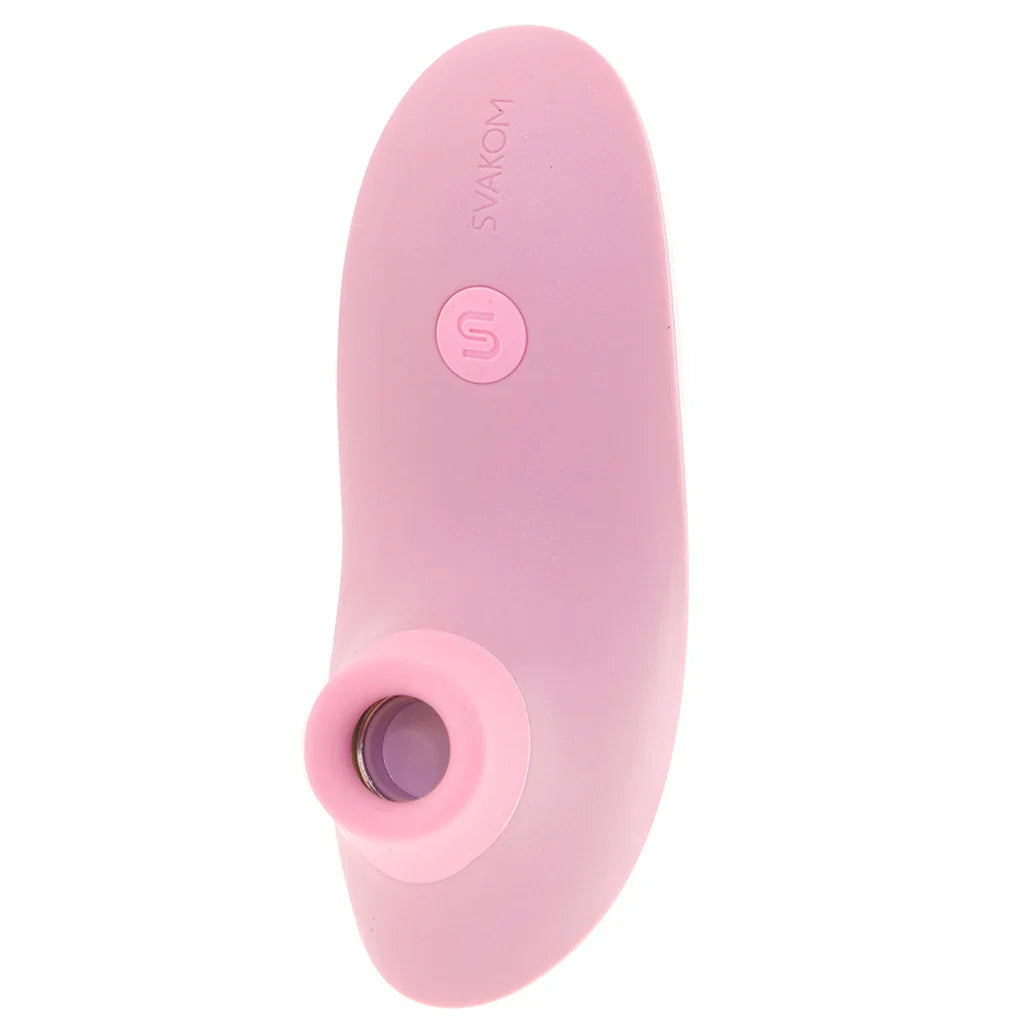 Pulse Lite Neo Suction Stimulator with App in Pale Rosette – Calgary adult store – close-up view