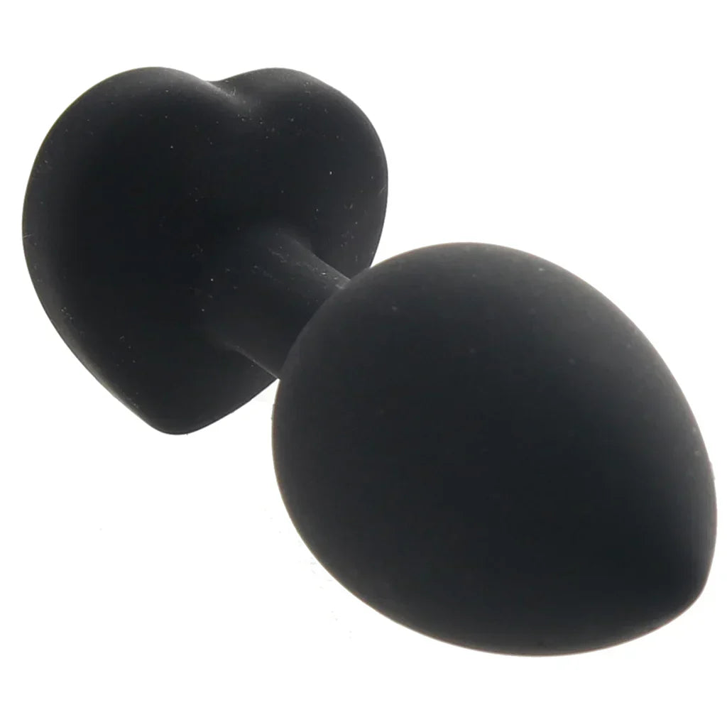 Glams Xchange Heart Gem Butt Plug in Small — Heaven Boutique Calgary 5