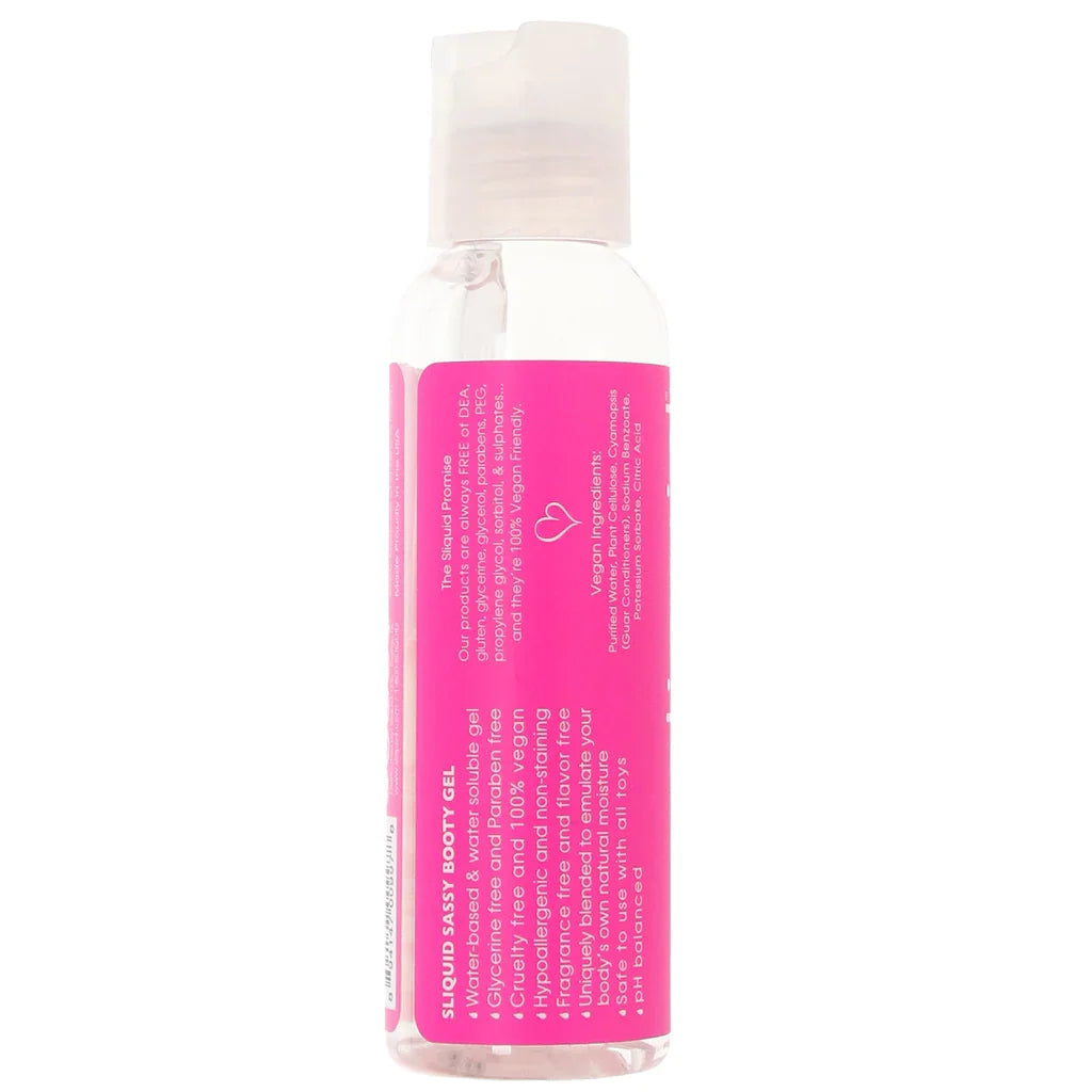 Sassy Booty Gel Natural Lubricant in 2oz/60ml - 2oz/60ml – Calgary adult boutique – features
