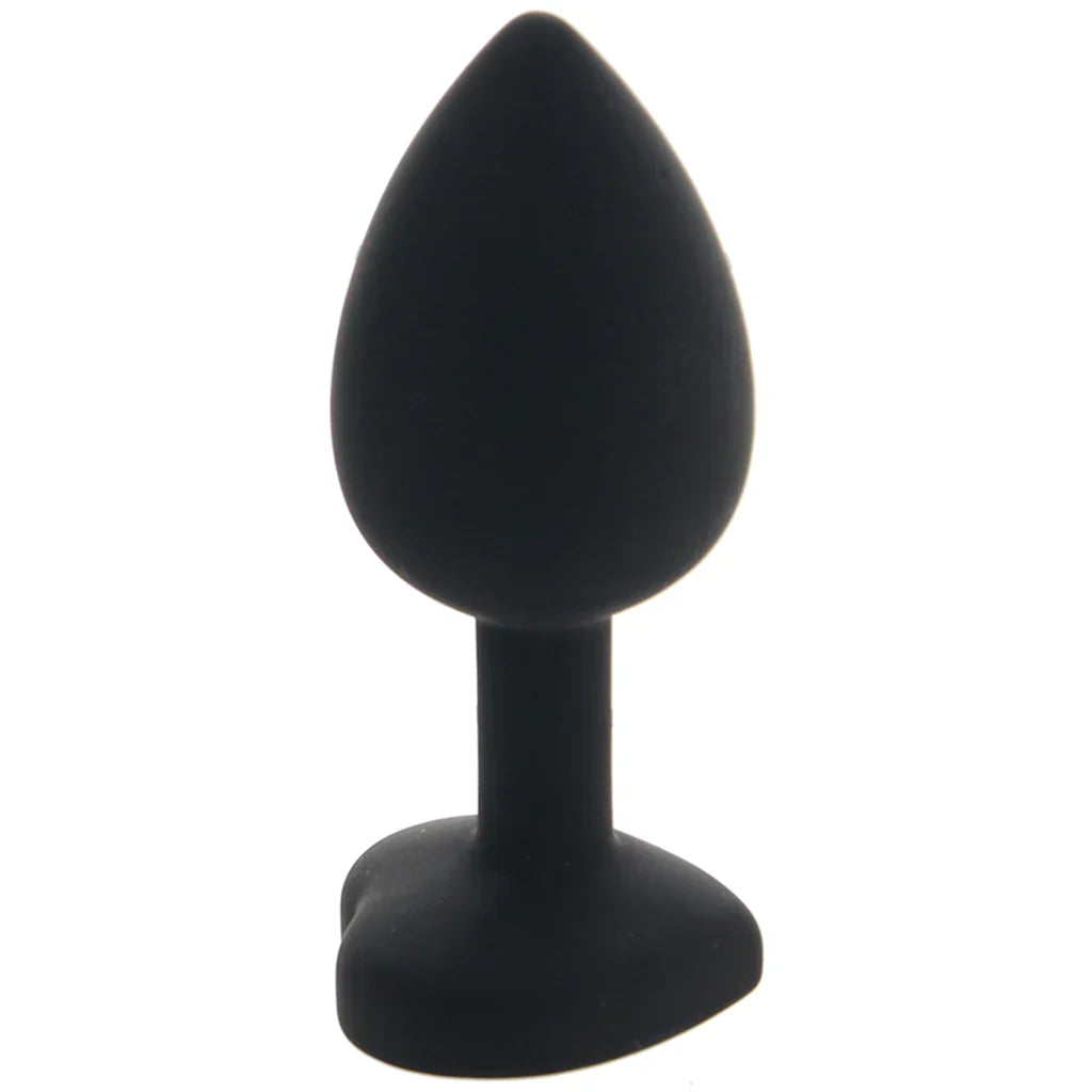 Glams Xchange Heart Gem Butt Plug in Small — Heaven Boutique Calgary 4