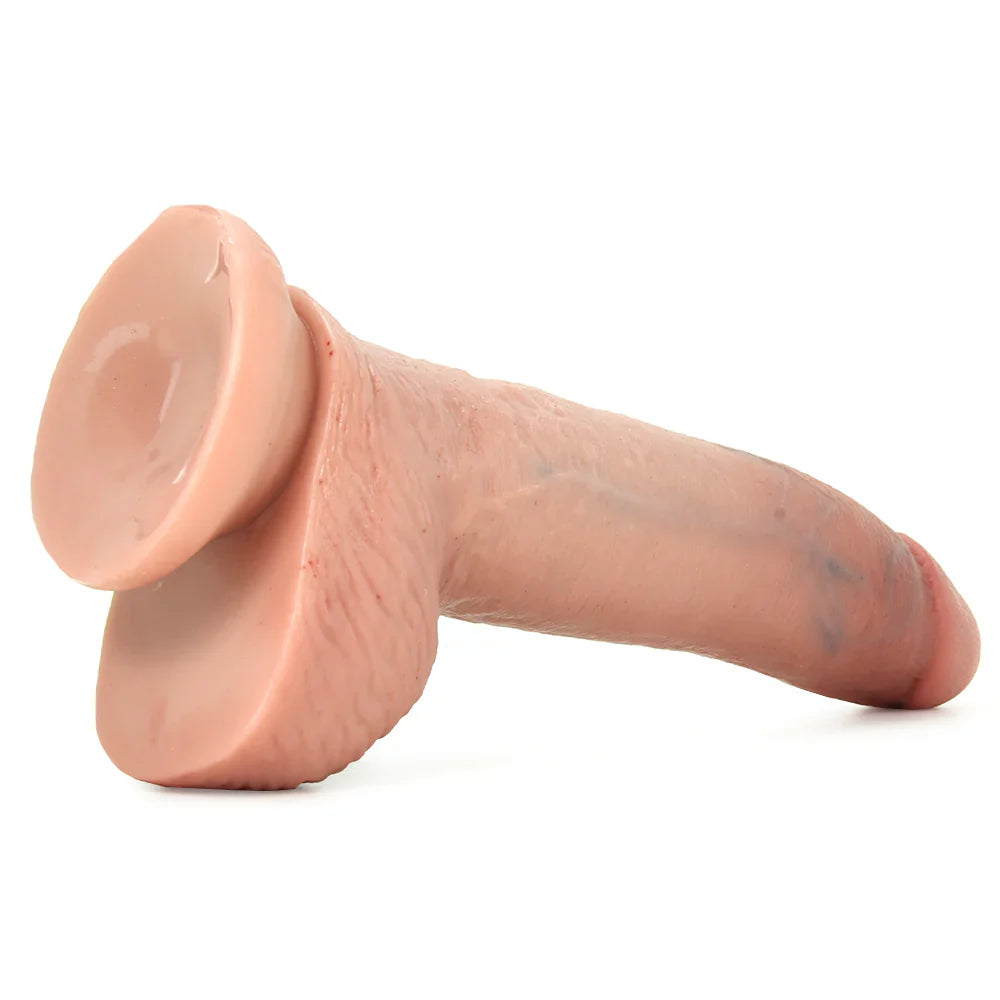 King Cock 9 Inch Cock with Balls in Flesh Calgary – product detail
