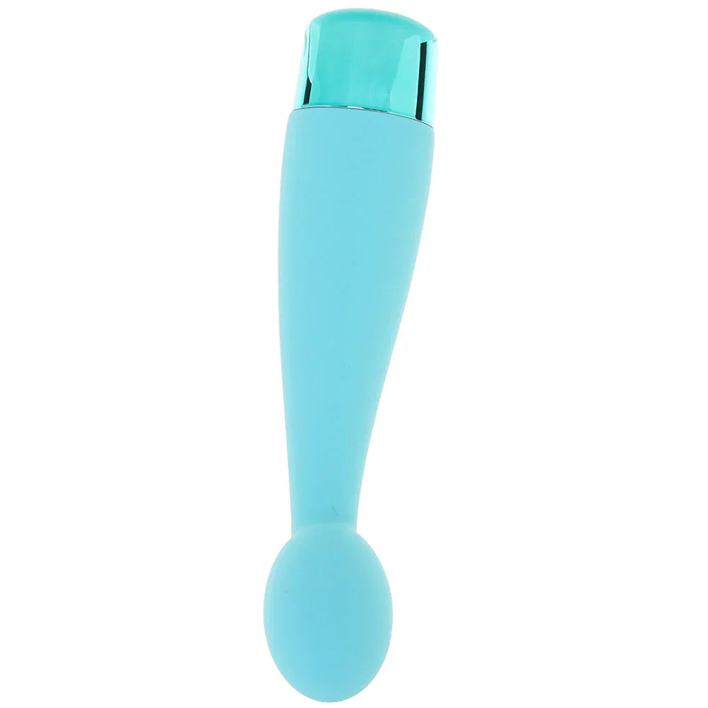 Eden Silicone Tulip Vibe in Teal – Calgary adult boutique – features