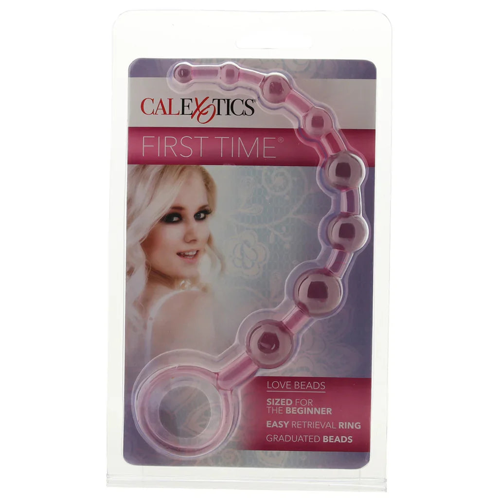 First Time Love Anal Beads in Pink — buy in Calgary | Heaven Boutique