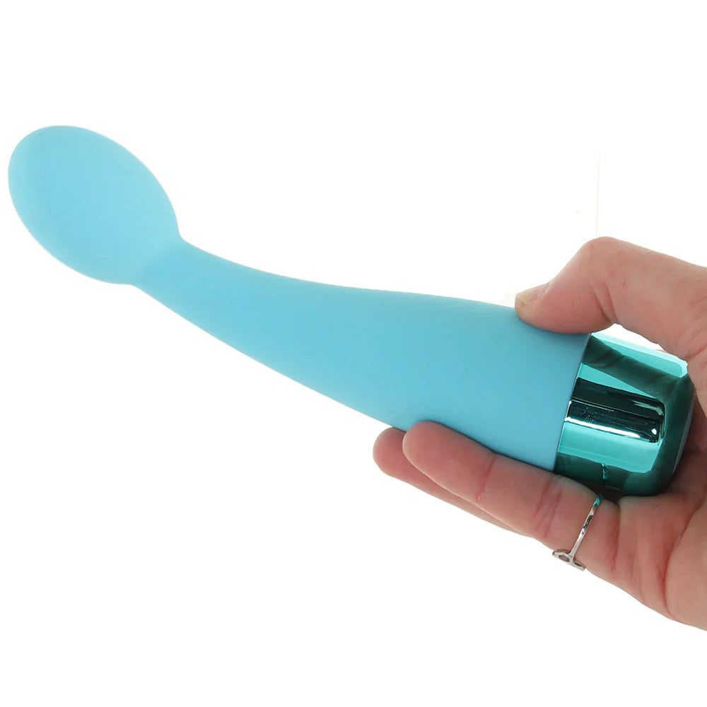 Eden Silicone Tulip Vibe in Teal Calgary – product detail