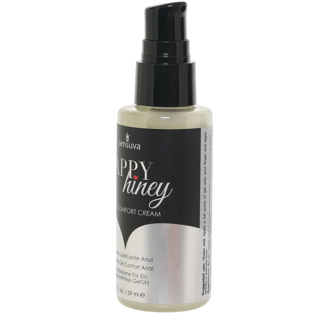 Happy Hiney Anal Comfort Cream in 2oz/59mL – Heaven Boutique Calgary – additional angle