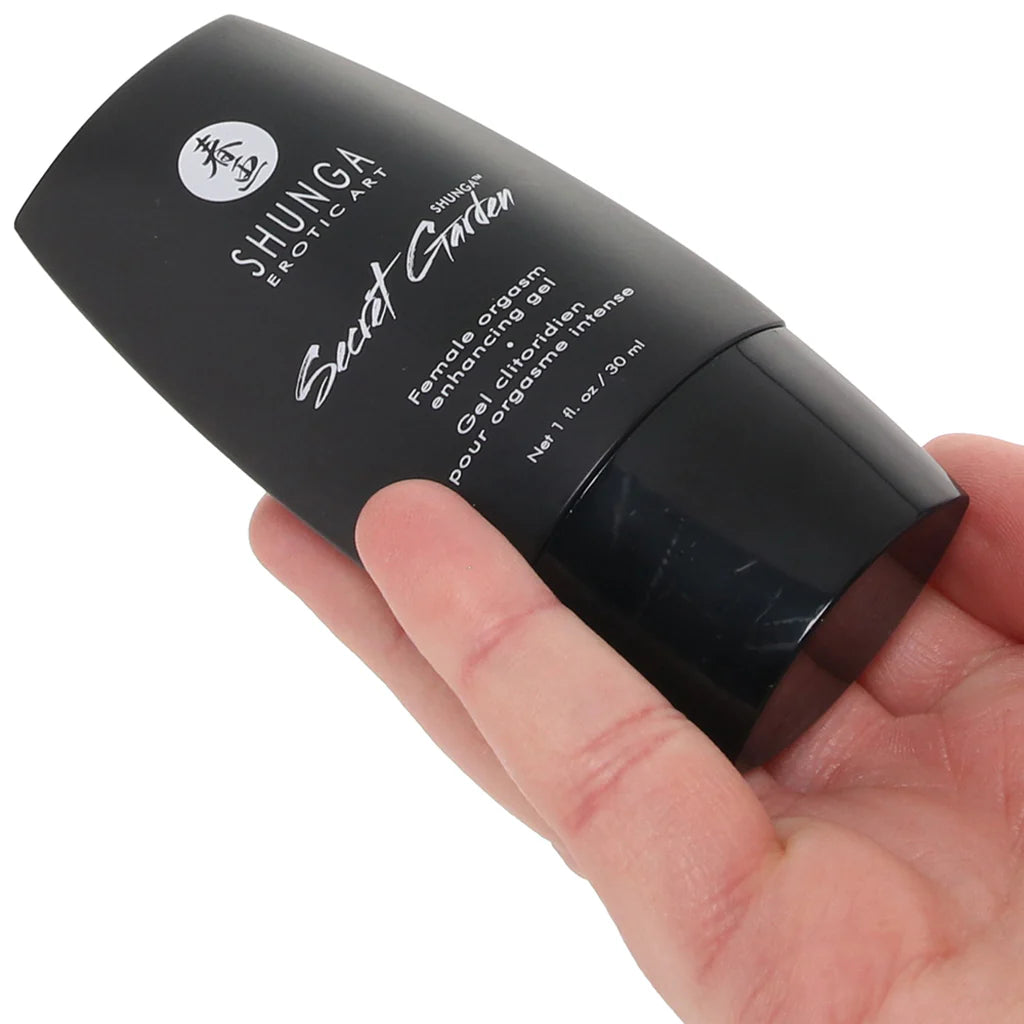 Secret Garden Orgasm Enhancing Clitoral Gel 1oz/30ml – Heaven Boutique Calgary – side view