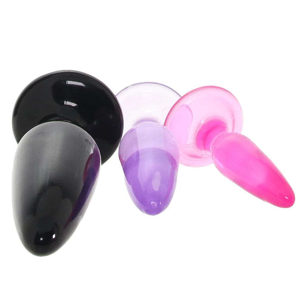 Jelly Rancher Anal Trainer Pleasure Plugs Kit – Colorful Training, Serious Pleasure 🍬🍑 Calgary – product detail