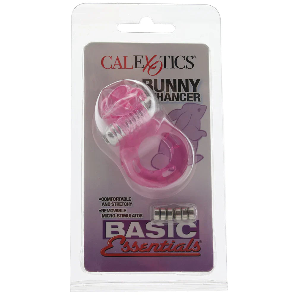 Basic Essentials Bunny Enhancer Vibrating Cock Ring
