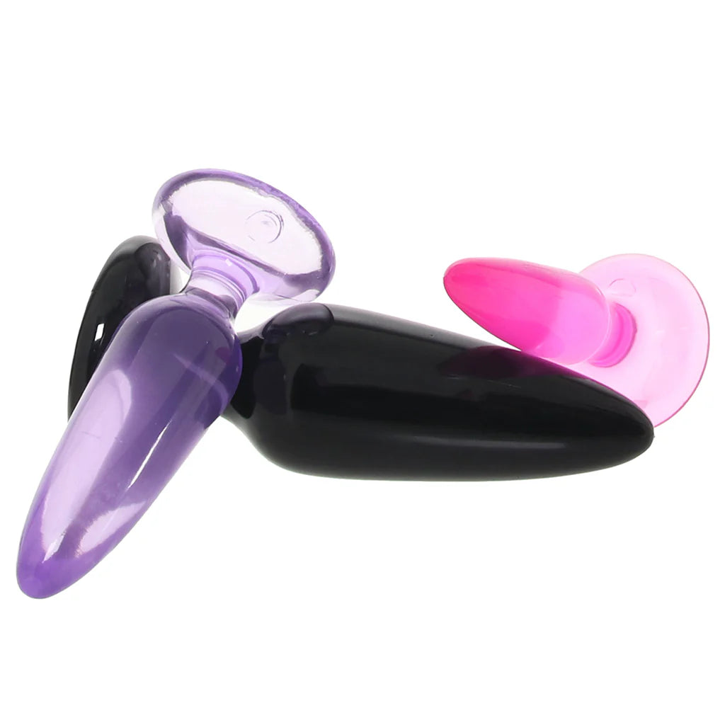 Jelly Rancher Anal Trainer Pleasure Plugs Kit – Colorful Training, Serious Pleasure 🍬🍑 – Calgary adult boutique – features