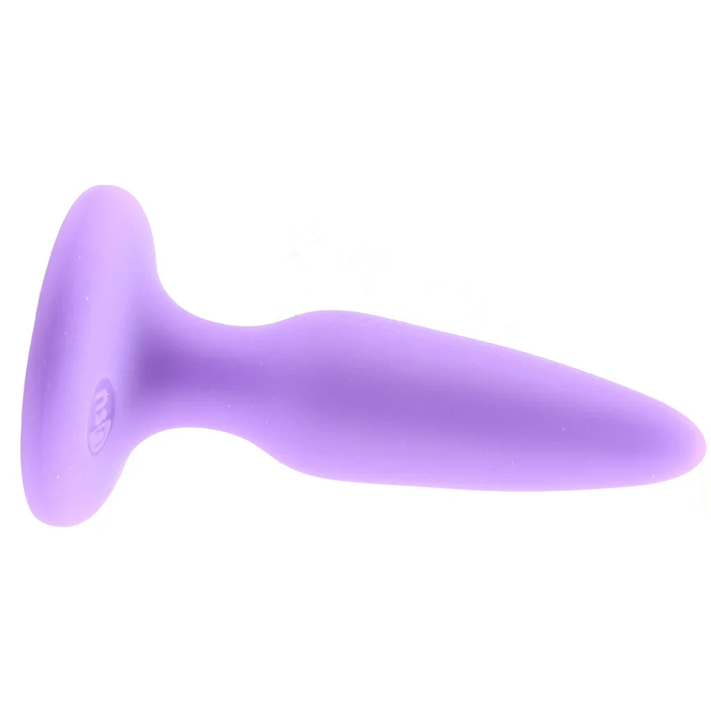 Glams Mini Purple Gem Silicone Butt Plug – Heaven Boutique Calgary – side view