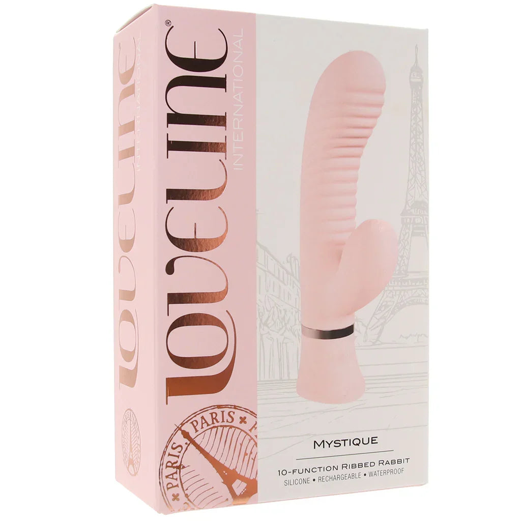Loveline Mystique Ribbed Mini Rabbit Vibe — buy in Toronto | Heaven Boutique