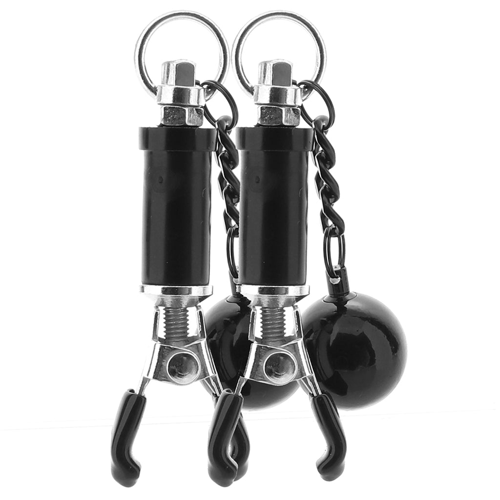 Nipple Grips Weighted Twist Nipple Clamps — Heaven Boutique Calgary 2