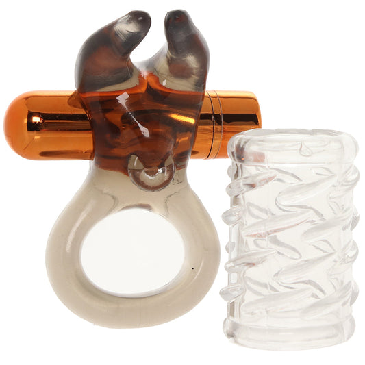Stay Hard Bull Vibrating Cock Ring Set — Heaven Boutique Calgary 1
