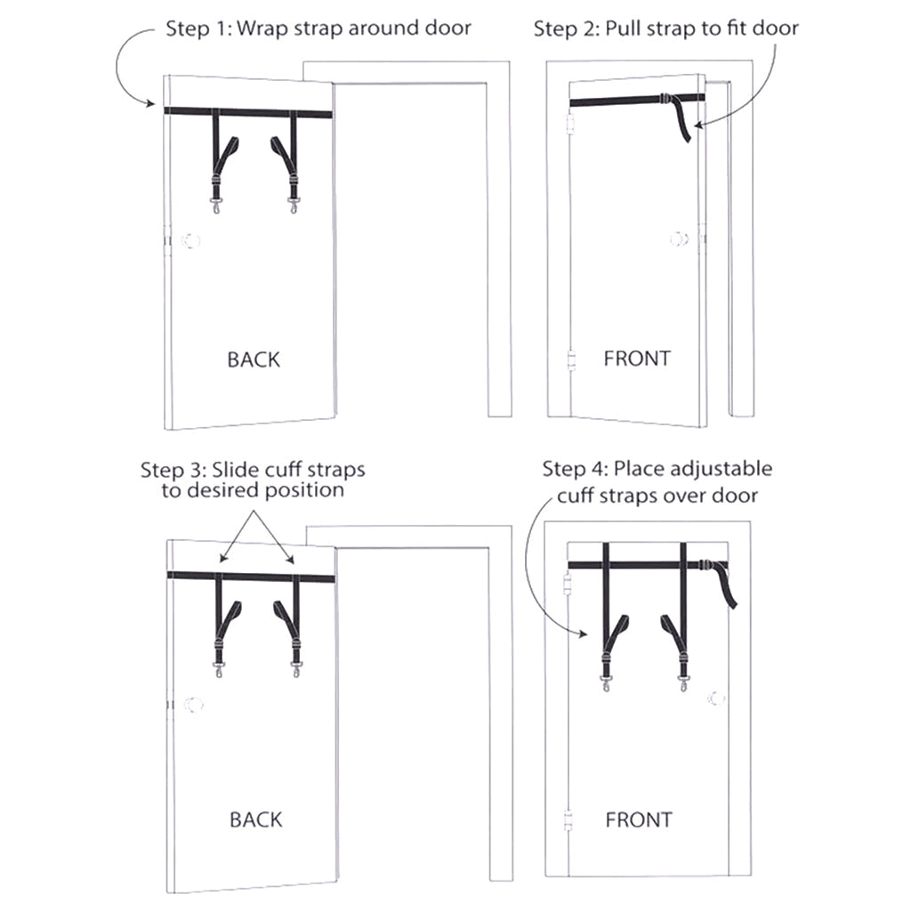 Edge Adjustable Door Restraints — Heaven Boutique Calgary 7