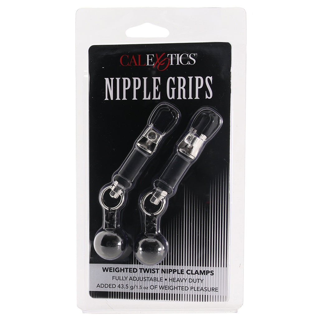 Nipple Grips Weighted Twist Nipple Clamps — Heaven Boutique Calgary 6
