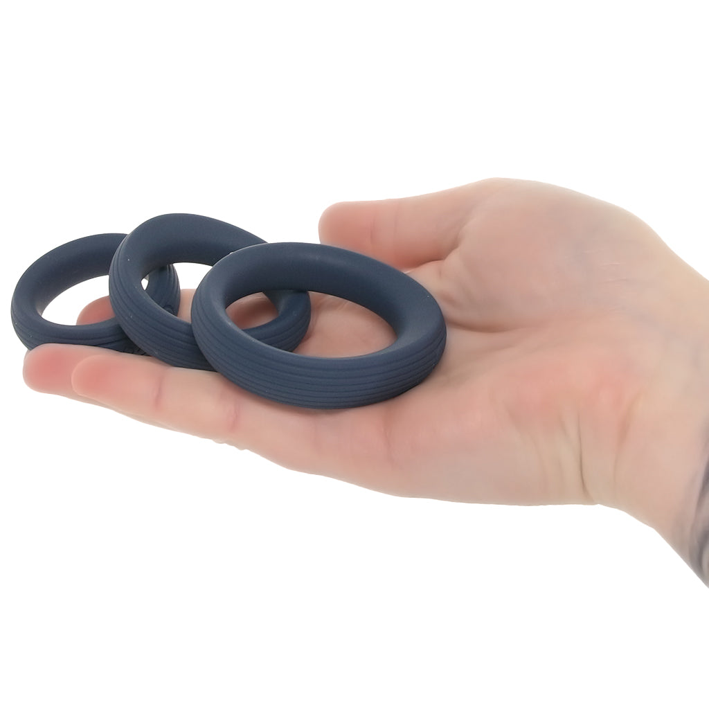 TriOOO Silicone Cock Ring Set — Heaven Boutique Calgary 4