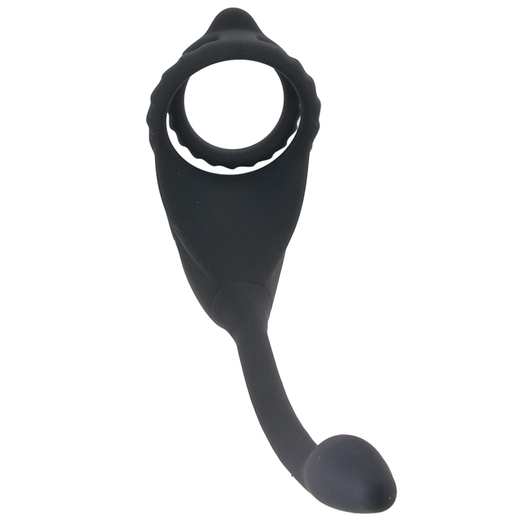 Trinity Men Vibrating C-Ring & Anal Stimulator — Heaven Boutique Calgary 3