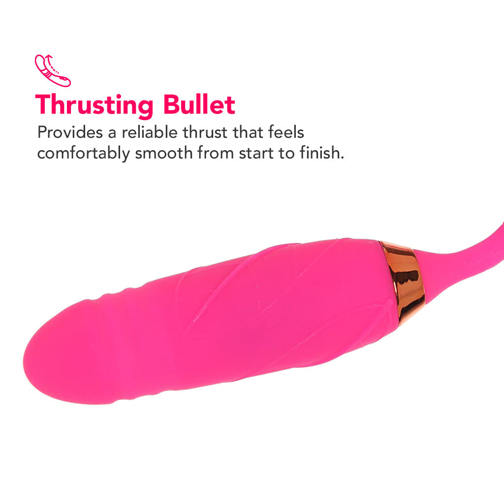 Pink Pussycat Thrusting Rose Vibe — Heaven Boutique Calgary 5